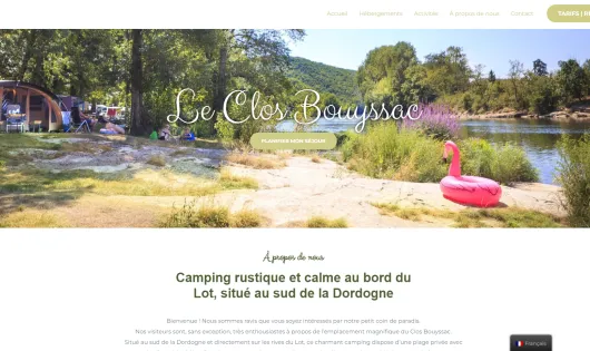 CAMPING LE CLOS BOUYSSAC