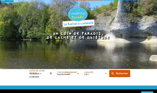 CAMPING PARADIS LE ROCHER DE LA GRANELLE