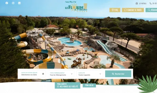 CAMPING LE FLORIDE & L'EMBOUCHURE