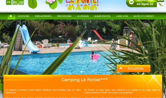 CAMPING LE PONTET