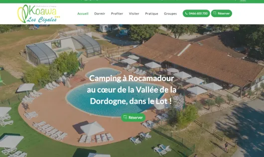 CAMPING KOAWA LES CIGALES