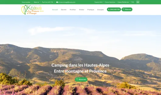 CAMPING KOAWA LES PRINCES D'ORANGE