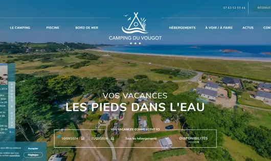 CAMPING DU VOUGOT