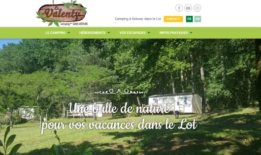 CAMPING LE VALENTY