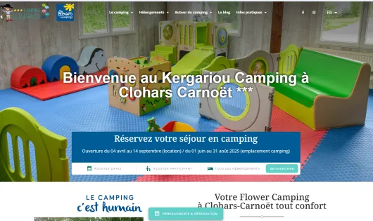 ♣ CAMPING LE KERGARIOU (CLEF VERTE)