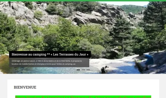 CAMPING LES TERRASSES DU JAUR