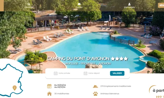 CAMPING DU PONT D'AVIGNON - AQUADIS LOISIRS