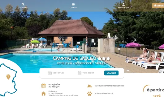 CAMPING DE SAULIEU - AQUADIS LOISIRS