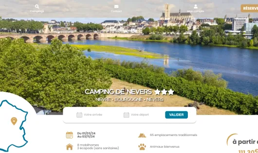 CAMPING DE NEVERS - AQUADIS LOISIRS