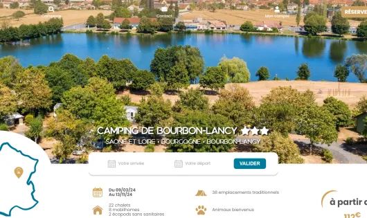 CAMPING DE BOURBON-LANCY - AQUADIS LOISIRS