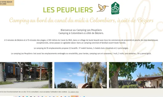 CAMPING LES PEUPLIERS