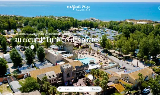 ♣ CAMPING CALIFORNIE PLAGE (CLEF VERTE)