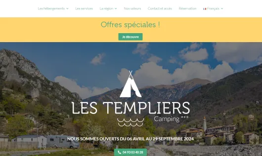 CAMPING LES TEMPLIERS