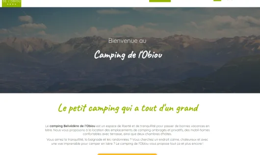 CAMPING BELVEDERE DE L'OBIOU