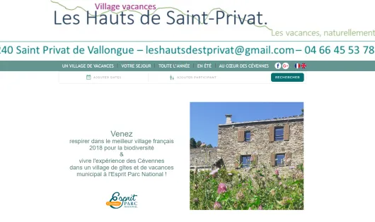 VILLAGE DE VACANCES LES HAUTS DE SAINT PRIVAT