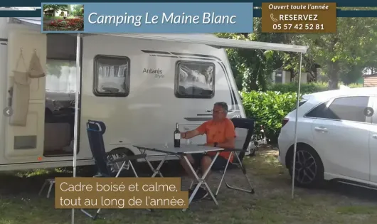 CAMPING LE MAINE BLANC